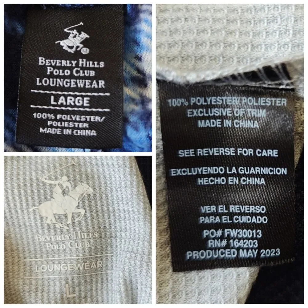 Beverly Hills Polo Club 2-piece lounge set sz L